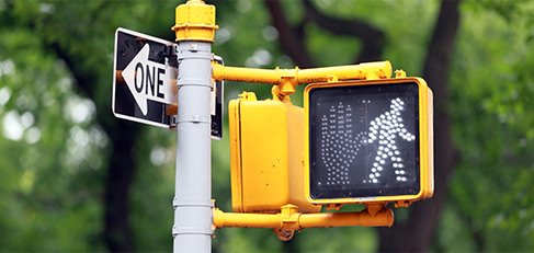 Street Crossing Sign